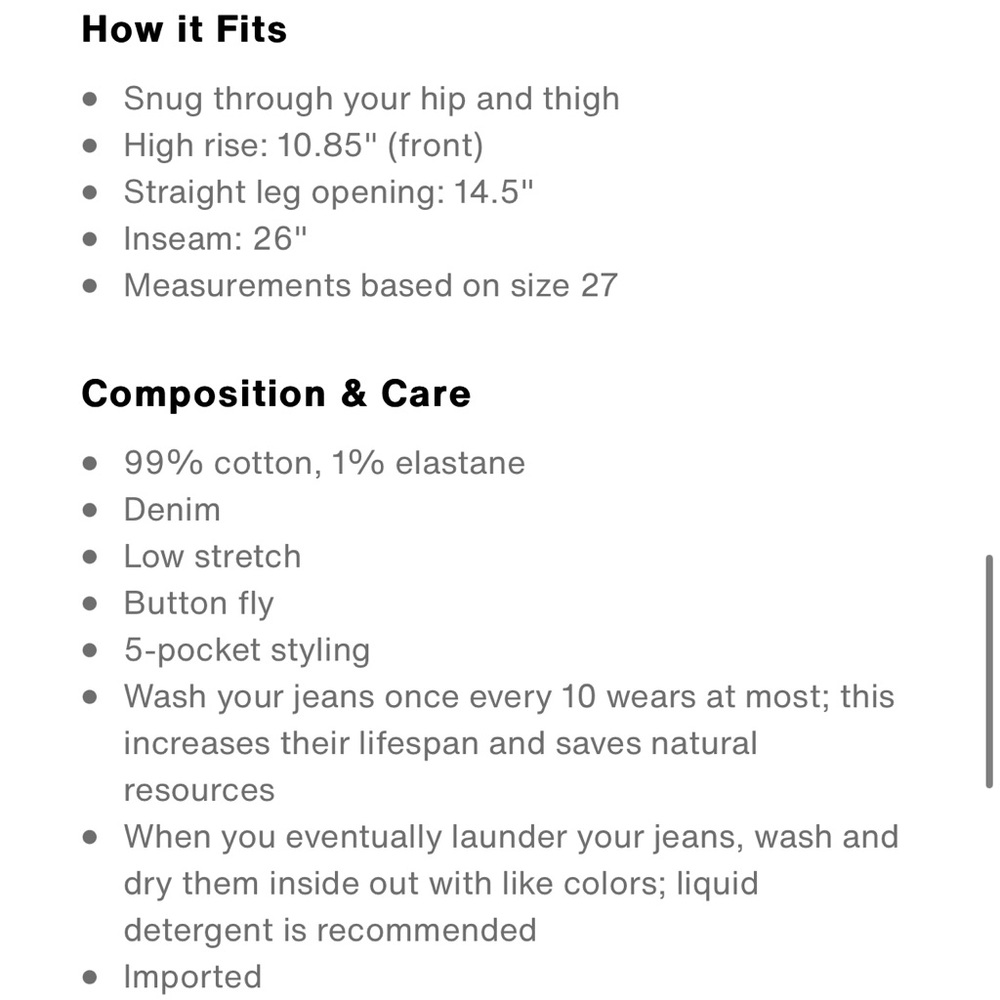 Levi’s | Wedgie Straight Fit Women’s Jeans in Salsa Spice - Dark Wash - Picture 9 of 12